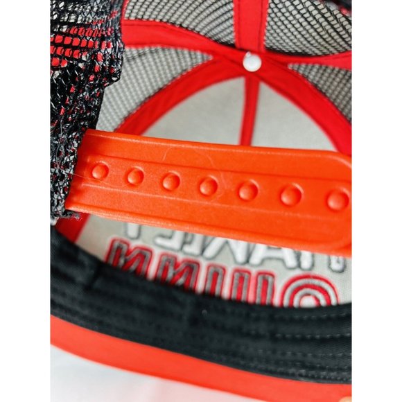 DC Comics Harley Quinn Mesh Trucker Hat Adjustable Black Red Snapback Cap - Picture 7 of 11